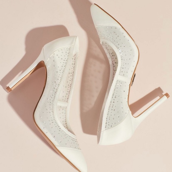 White by Vera Wang Shoes - Vera Wang White Heels